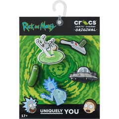 Crocs - Rick and Morty 5 Pack Jibbitz™ charms Women|Men|Jibbitz™ Charms