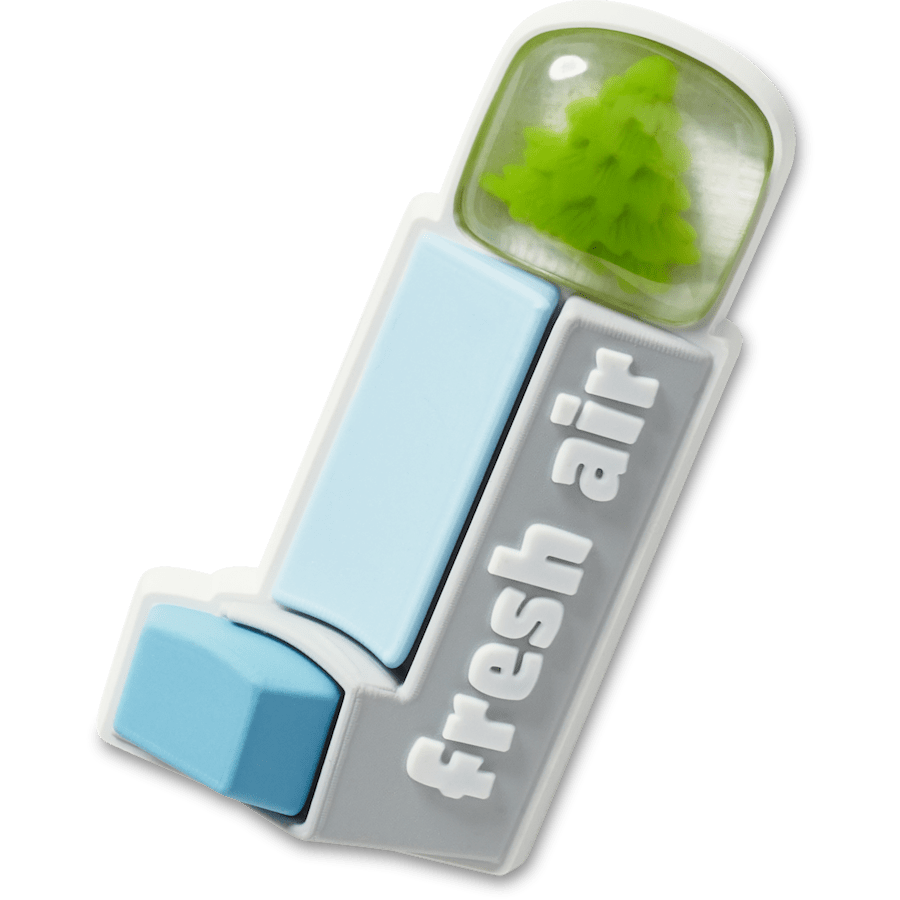 Crocs - Dimensional Fresh Air Inhaler Jibbitz™ charms Women|Men|Jibbitz™ Charms