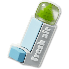 Crocs - Dimensional Fresh Air Inhaler Jibbitz™ charms Women|Men|Jibbitz™ Charms