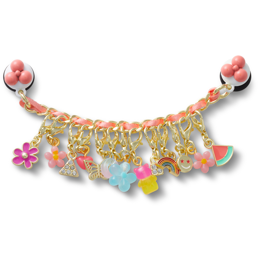 Crocs - Pink Adjustable Charm Chain Jibbitz™ charms Women|Men|Kids|Jibbitz™ Charms
