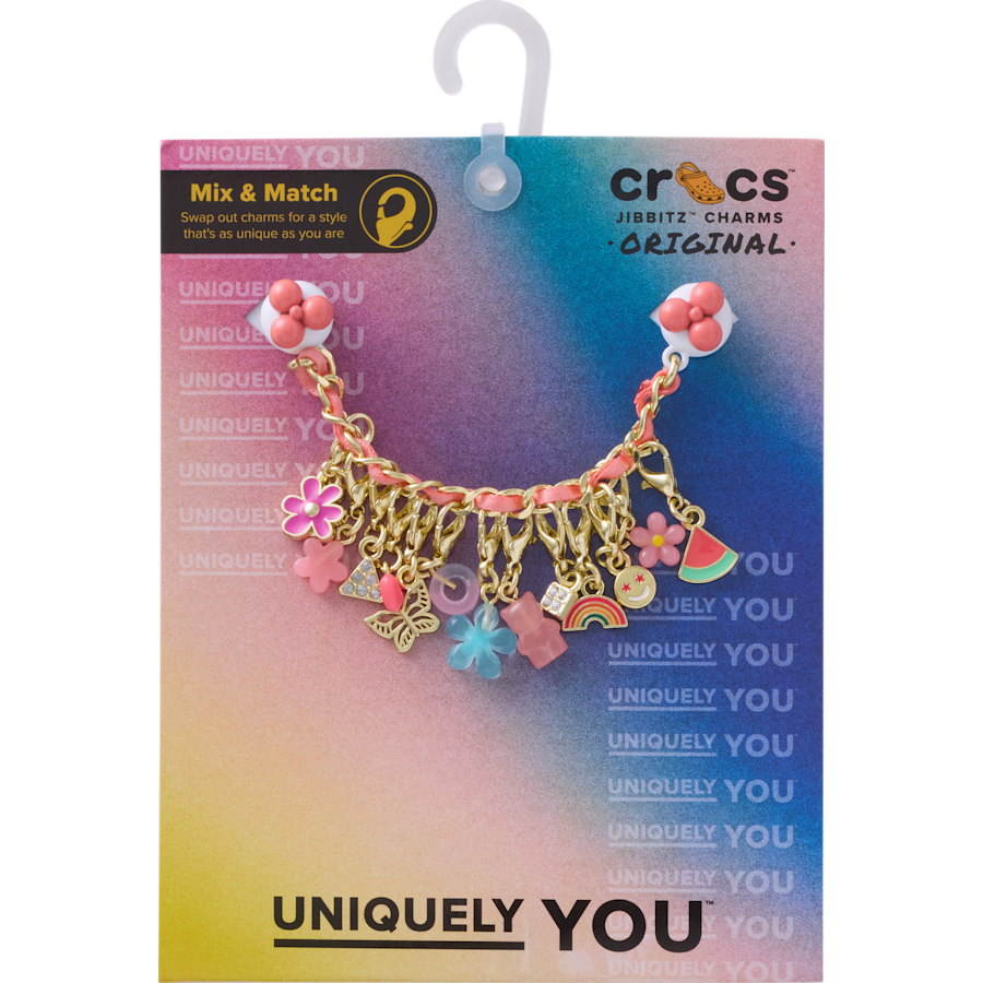 Crocs - Pink Adjustable Charm Chain Jibbitz™ charms Women|Men|Kids|Jibbitz™ Charms