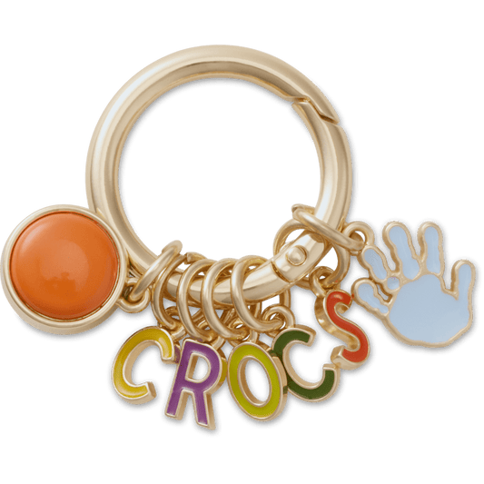 Crocs - Crafted Crocs Ring Keychain Jibbitz™ charms Women|Men|Jibbitz™ Charms