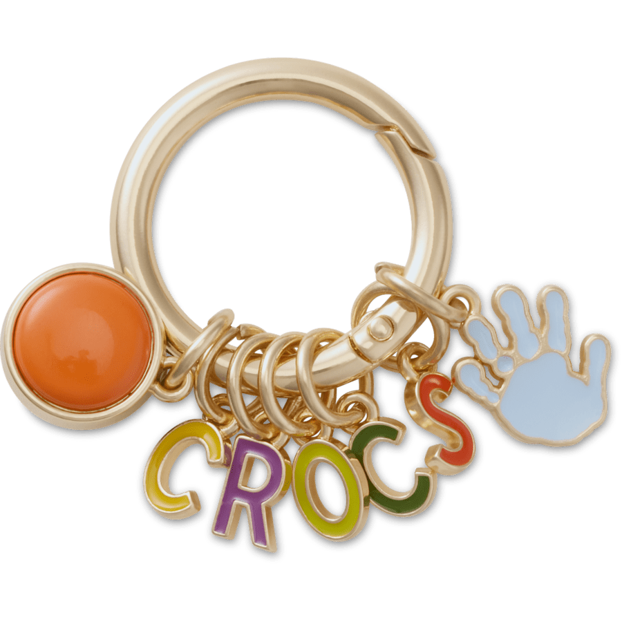 Crocs - Crafted Crocs Ring Keychain Jibbitz™ charms Women|Men|Jibbitz™ Charms
