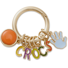 Crocs - Crafted Crocs Ring Keychain Jibbitz™ charms Women|Men|Jibbitz™ Charms