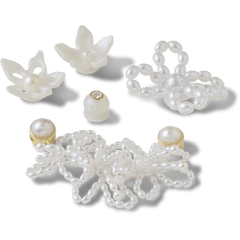 Crocs - White Pearl Beaded 5 Pack Jibbitz™ charms Women|Men|Jibbitz™ Charms