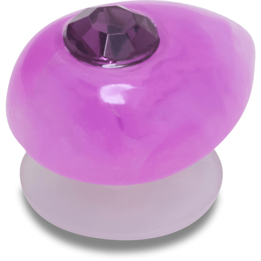 Crocs - Amethyst February Birthstone Collection Jibbitz™ charms Women|Men|Jibbitz™ Charms