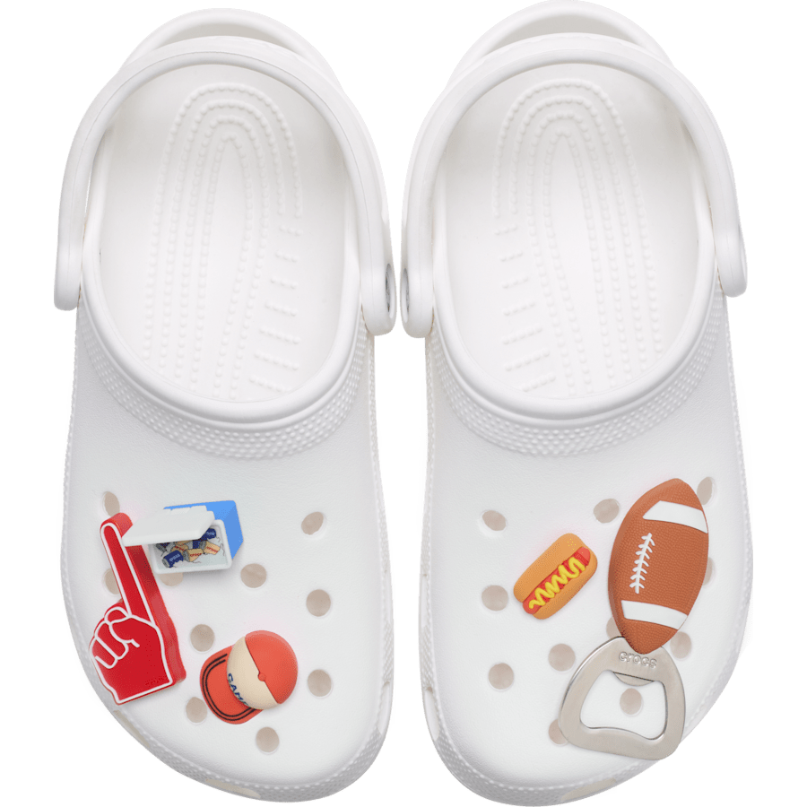 Crocs - Tailgate 5 Pack Jibbitz™ charms Women|Men|Jibbitz™ Charms