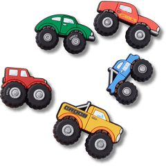 Crocs - Monster Truck 5 Pack Jibbitz™ charms Women|Men|Jibbitz™ Charms