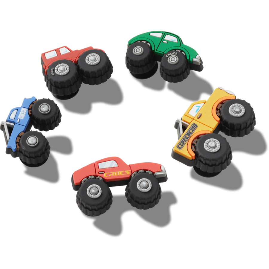 Crocs - Monster Truck 5 Pack Jibbitz™ charms Women|Men|Jibbitz™ Charms