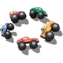 Crocs - Monster Truck 5 Pack Jibbitz™ charms Women|Men|Jibbitz™ Charms