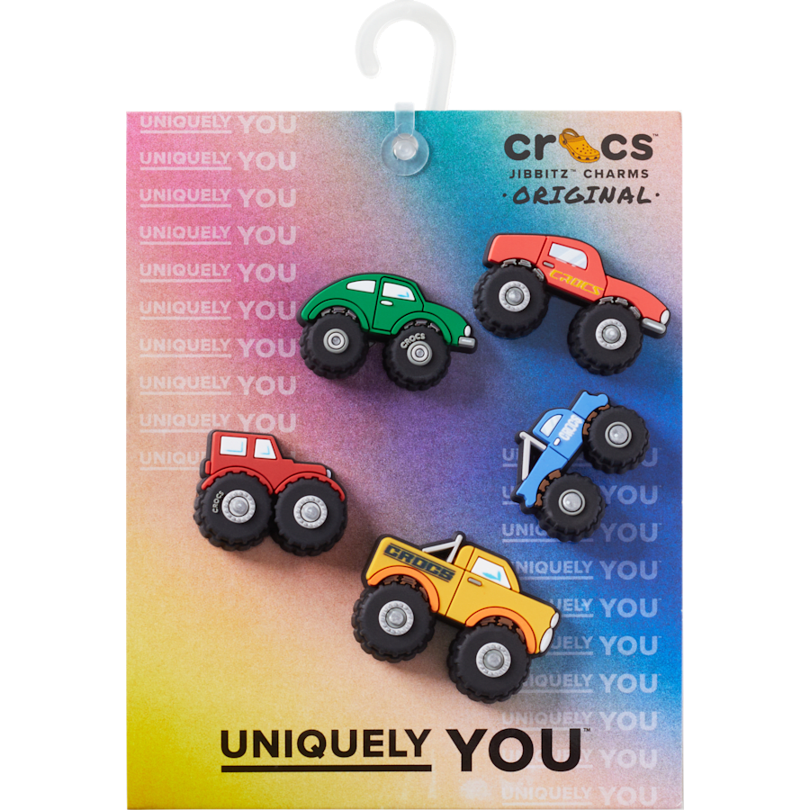 Crocs - Monster Truck 5 Pack Jibbitz™ charms Women|Men|Jibbitz™ Charms