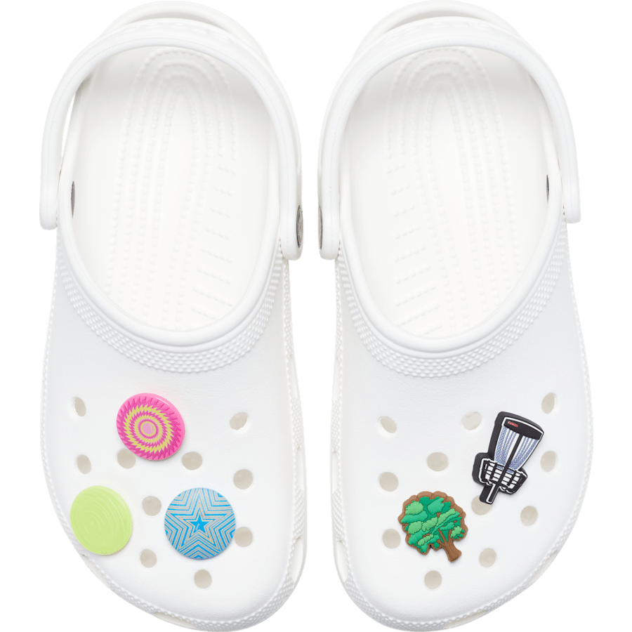 Crocs - Disc Golf 5 Pack Jibbitz™ charms Women|Men|Jibbitz™ Charms