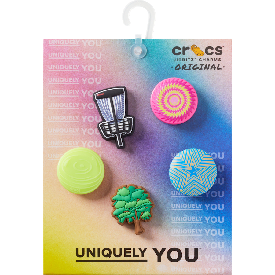 Crocs - Disc Golf 5 Pack Jibbitz™ charms Women|Men|Jibbitz™ Charms