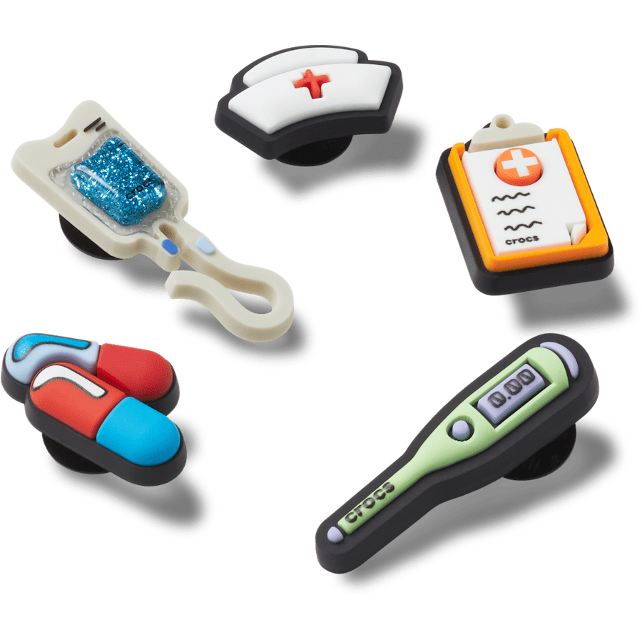 Crocs - Healthcare 5 Pack Jibbitz™ charms Women|Men|Jibbitz™ Charms|Crocs at Work™