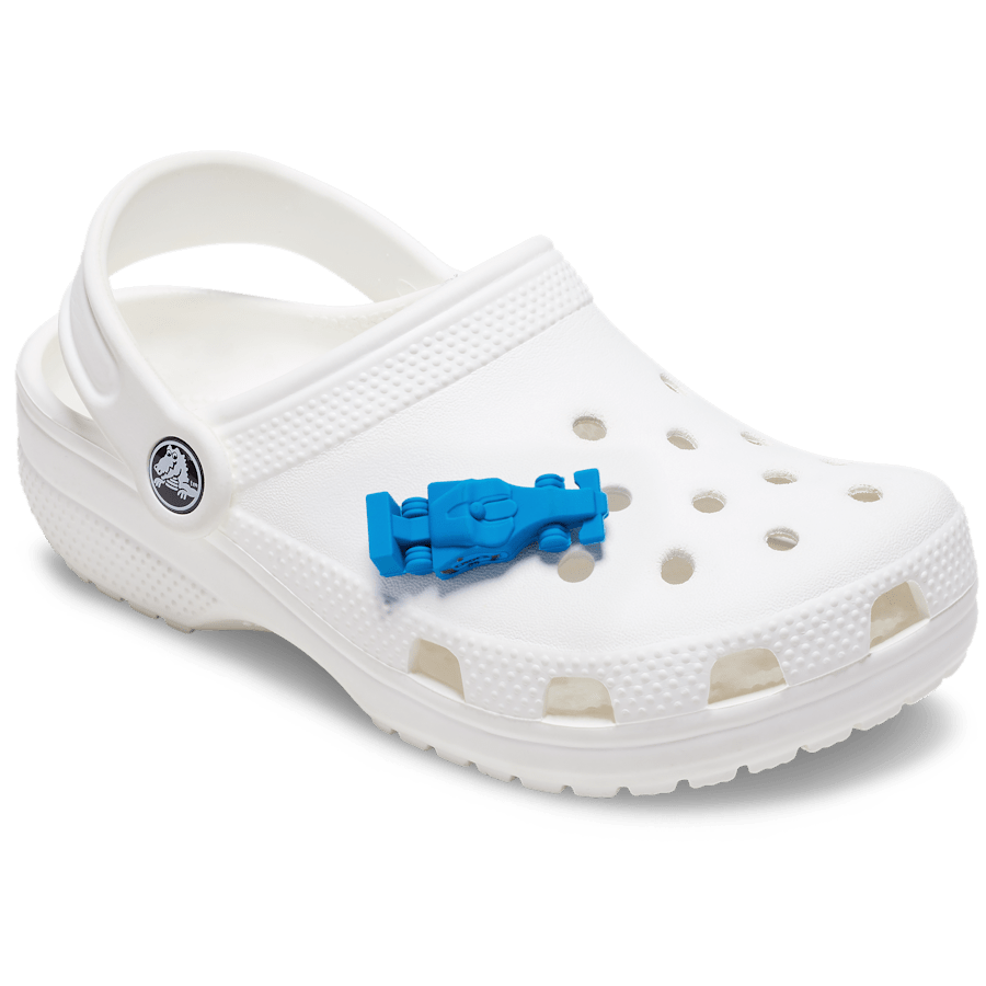 Crocs - 3D Blue Race Car Jibbitz™ charms Women|Men|Jibbitz™ Charms