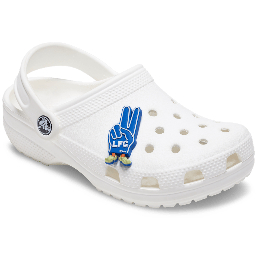 Crocs - LFG Foam Peace Sign Jibbitz™ charms Women|Men|Jibbitz™ Charms