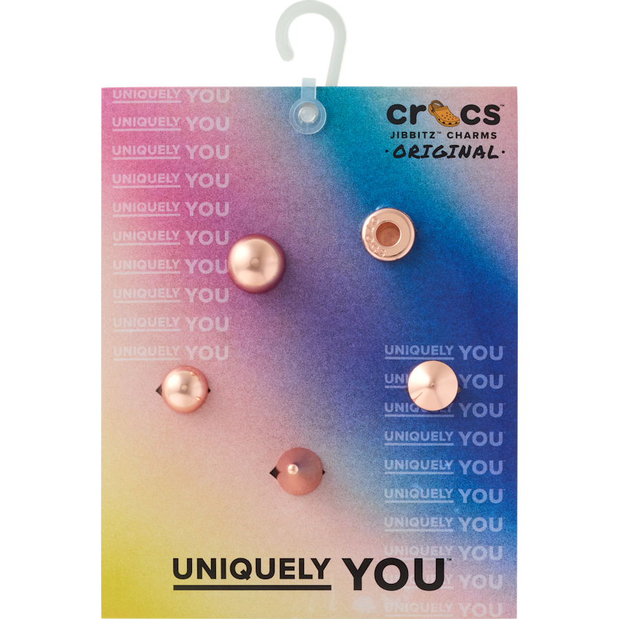 Crocs - Pink Indie 5 Pack Jibbitz™ charms Women|Men|Jibbitz™ Charms