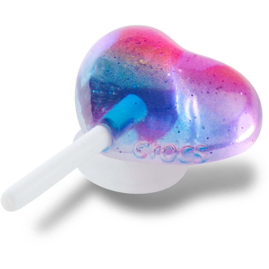 Crocs - Jelly Heart Lollipop Jibbitz™ charms Women|Men|Jibbitz™ Charms