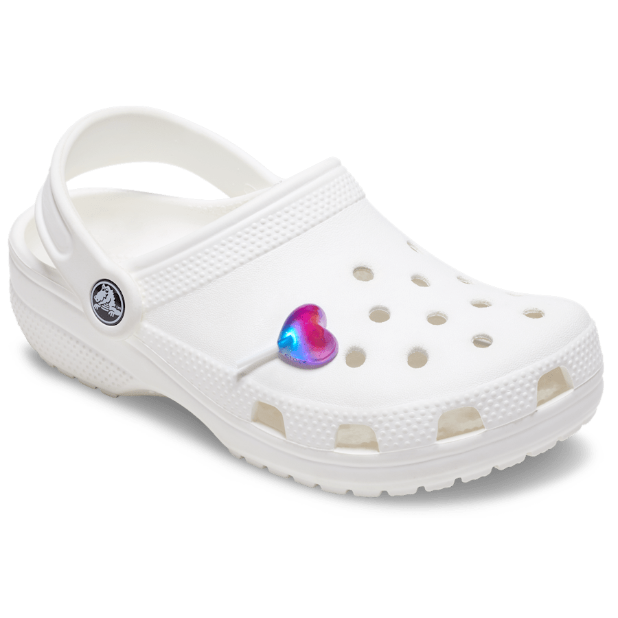 Crocs - Jelly Heart Lollipop Jibbitz™ charms Women|Men|Jibbitz™ Charms