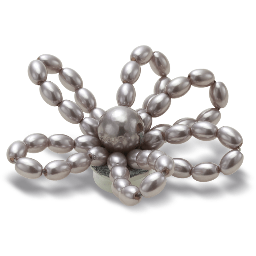 Crocs - Grey Pearl Beaded Daisy Jibbitz™ charms Women|Men|Jibbitz™ Charms