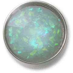 Crocs - Opal Circle Gem Jibbitz™ charms Women|Men|Jibbitz™ Charms