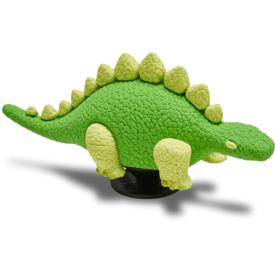 Crocs - 3D Green Dino with Scales Jibbitz™ charms Women|Men|Jibbitz™ Charms