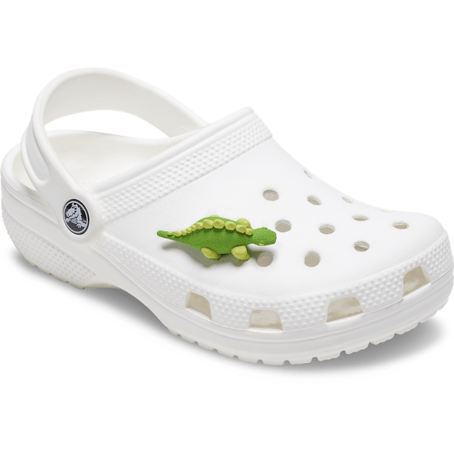 Crocs - 3D Green Dino with Scales Jibbitz™ charms Women|Men|Jibbitz™ Charms