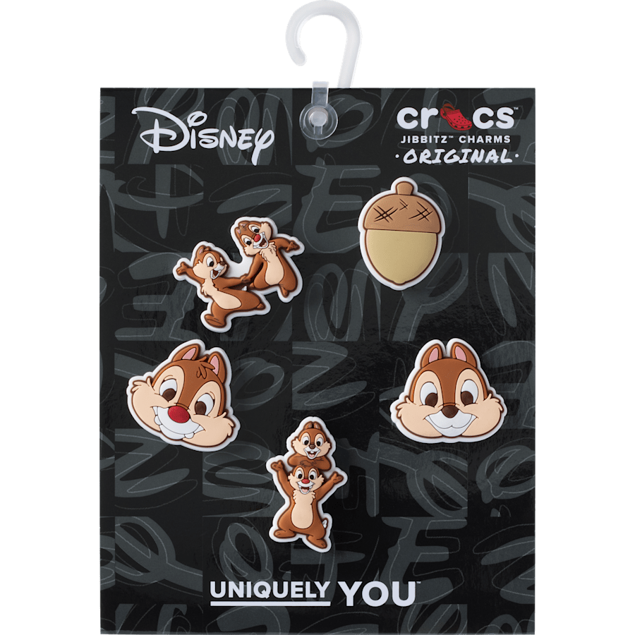Crocs - Disney Chip n Dale 5 Pack Jibbitz™ charms Women|Men|Kids|Jibbitz™ Charms