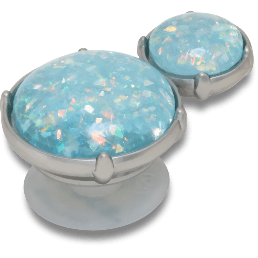 Crocs - Opalescent Meta Double Gem Jibbitz™ charms Women|Men|Jibbitz™ Charms