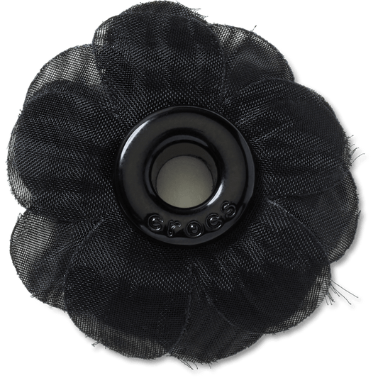 Crocs - Black Chiffon Grommet Jibbitz™ charms Women|Men|Jibbitz™ Charms