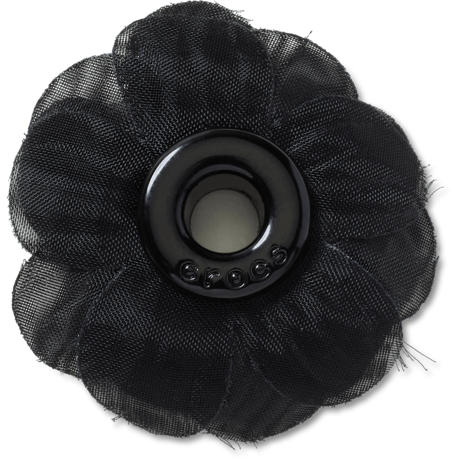 Crocs - Black Chiffon Grommet Jibbitz™ charms Women|Men|Jibbitz™ Charms