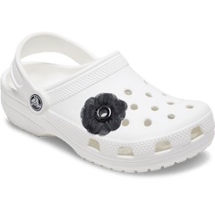 Crocs - Black Chiffon Grommet Jibbitz™ charms Women|Men|Jibbitz™ Charms