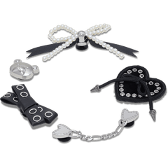Crocs - Indie Luxe Silver 5 Pack Jibbitz™ charms Women|Men|Jibbitz™ Charms