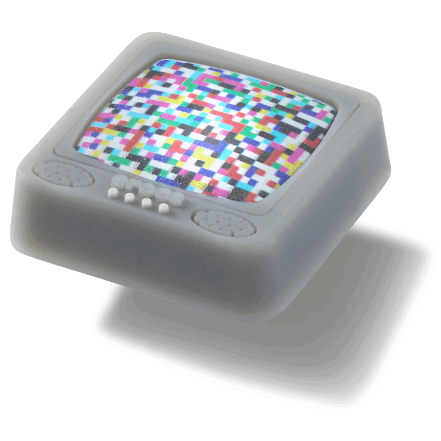Crocs - Lights Up Pixelated TV Jibbitz™ charms Women|Men|Jibbitz™ Charms