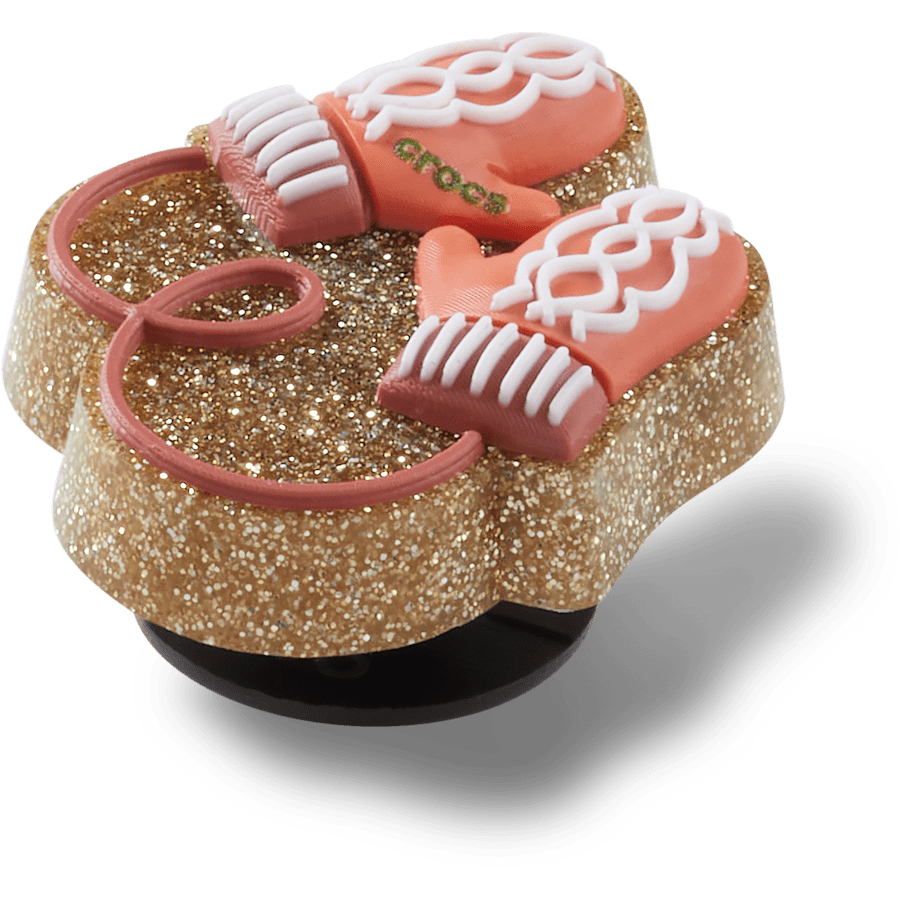 Crocs - Glitter Pink Mittens Jibbitz™ charms Women|Men