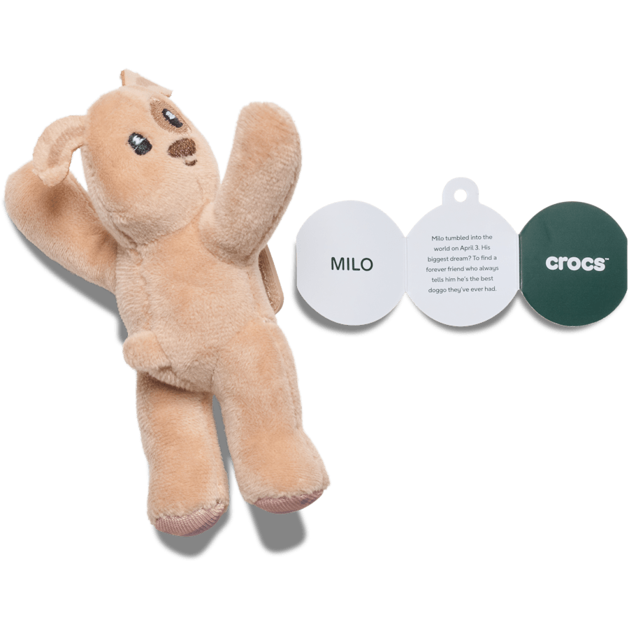 Crocs - Huggitz Brown Puppy Jibbitz Shoe Charm Women|Men|Kids|Jibbitz™ Charms
