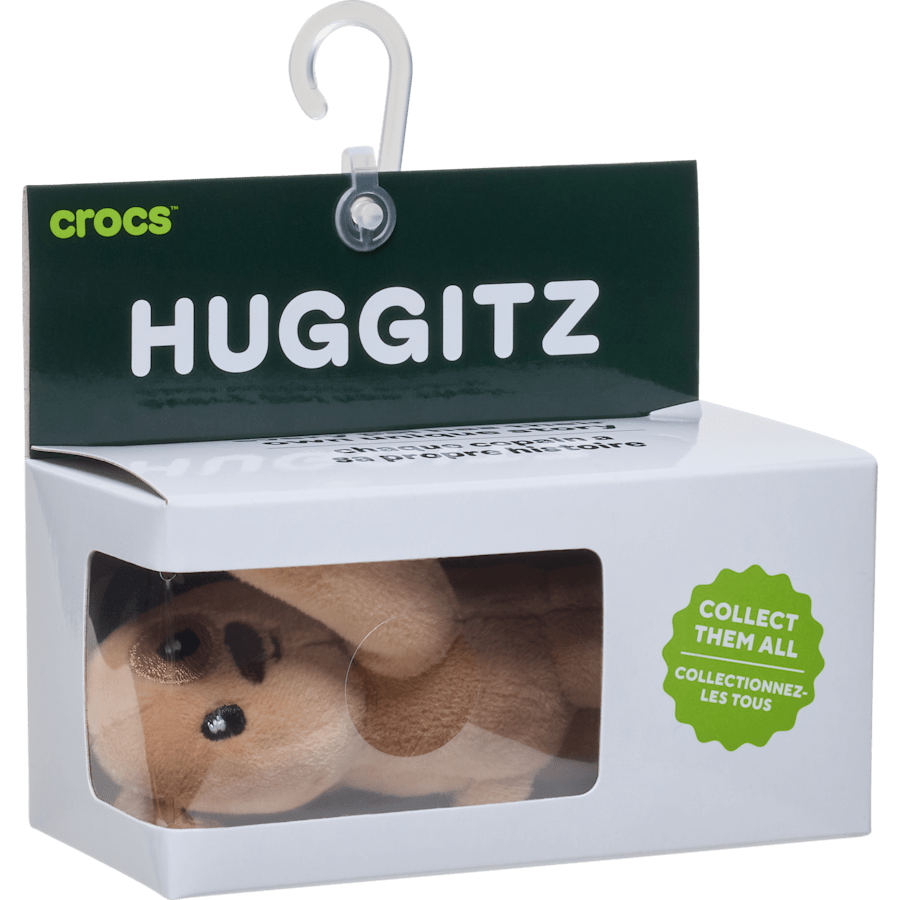 Crocs - Huggitz Brown Puppy Jibbitz Shoe Charm Women|Men|Kids|Jibbitz™ Charms