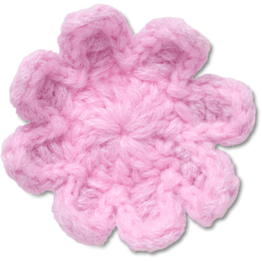 Crocs - Crochet Light Pink Flower Jibbitz™ charms Women|Men