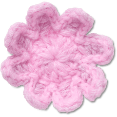 Crocs - Crochet Light Pink Flower Jibbitz™ charms Women|Men