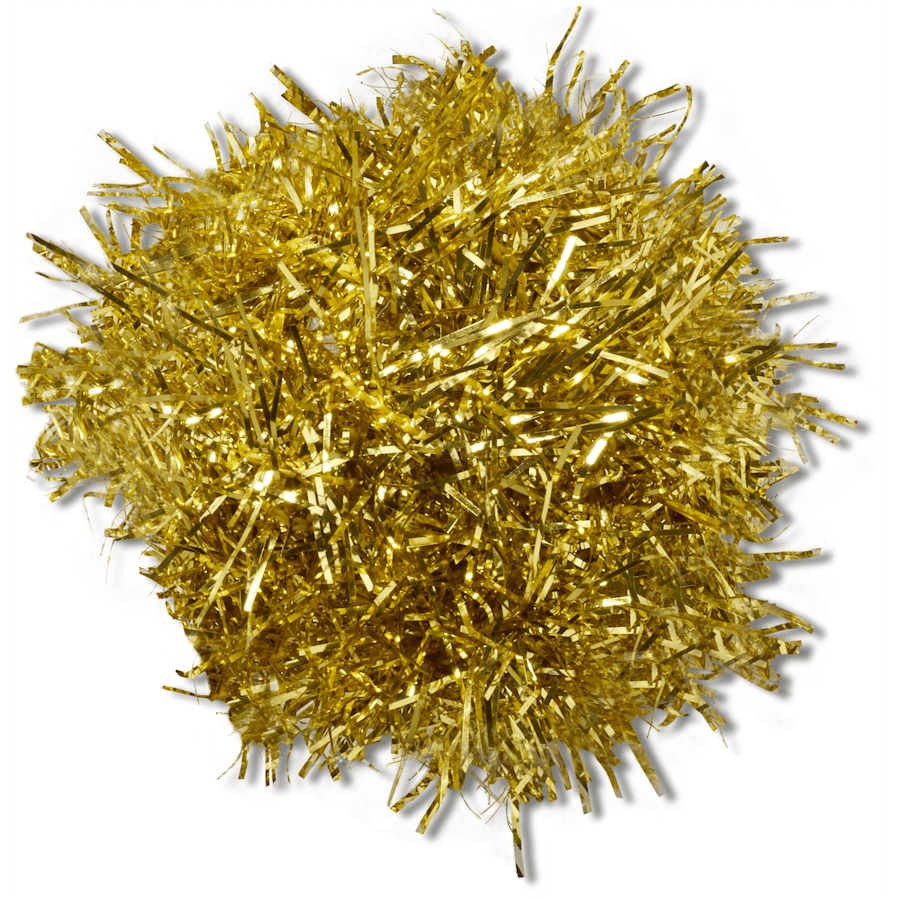 Crocs - Gold Tinsel Pom Jibbitz™ charms Women|Men|Jibbitz™ Charms