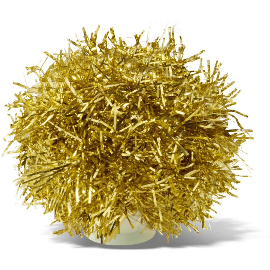 Crocs - Gold Tinsel Pom Jibbitz™ charms Women|Men|Jibbitz™ Charms
