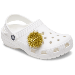 Crocs - Gold Tinsel Pom Jibbitz™ charms Women|Men|Jibbitz™ Charms