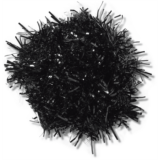 Crocs - Black Tinsel Pom Jibbitz™ charms Women|Men