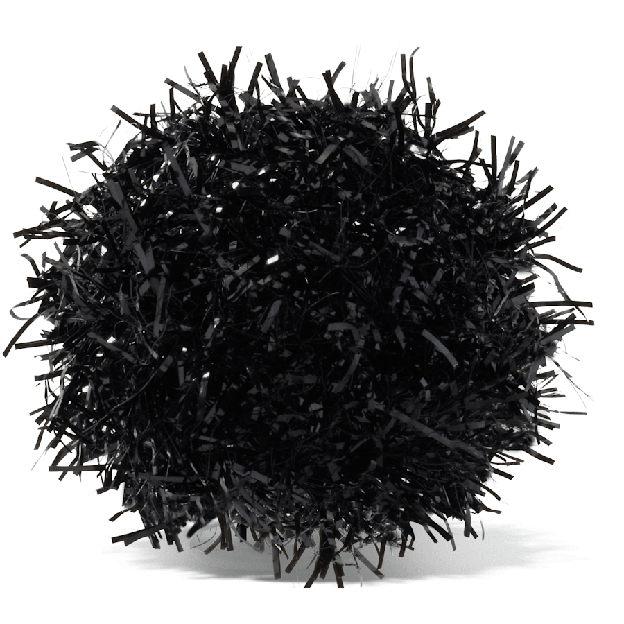 Crocs - Black Tinsel Pom Jibbitz™ charms Women|Men