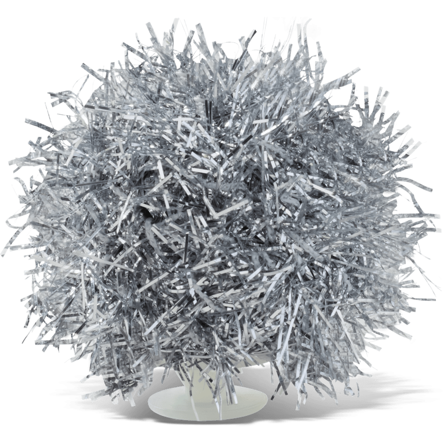 Crocs - Silver Tinsel Pom Jibbitz™ charms Women|Men|Jibbitz™ Charms