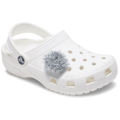 Crocs - Silver Tinsel Pom Jibbitz™ charms Women|Men|Jibbitz™ Charms