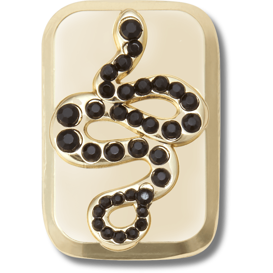 Crocs - Gold Snake Emblem Jibbitz™ charms Women|Men|Jibbitz™ Charms