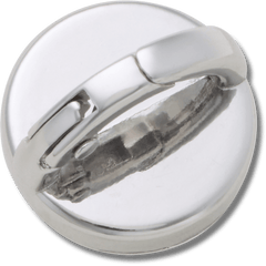 Crocs - Silver Interchangeable Stud Jibbitz™ charms Women|Men