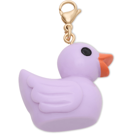 Crocs - Purple Rubber Duck Charm Jibbitz Shoe Charm Women|Men|Kids|Jibbitz™ Charms