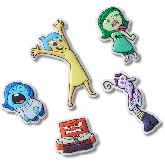 Crocs - Pixar Inside Out 5 Pack Jibbitz™ charms Women|Men|Kids|Jibbitz™ Charms
